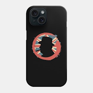 Winston Churchill - UK Flag Phone Case