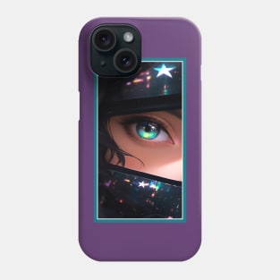 Anime Girl Eye | Quality Anime Artwork | Anime Aesthetic | Manga Anime Art Phone Case