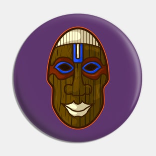 Ancient african aboriginal mask design Pin