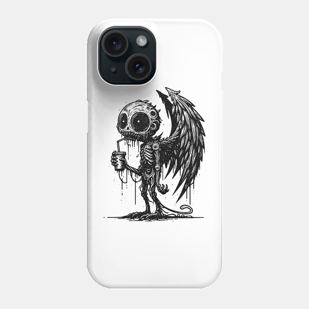 Slurp Phone Case by Blindsight Visions Art