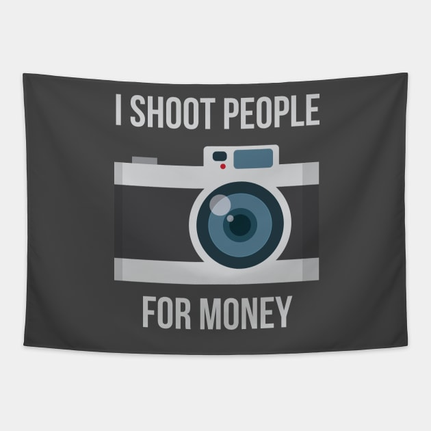 I shoot people for money Tapestry by b34poison