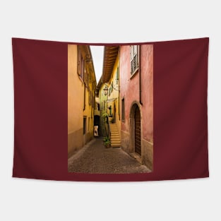 Street in Riva del Garda, Italy Tapestry