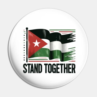 Stand Together Pin