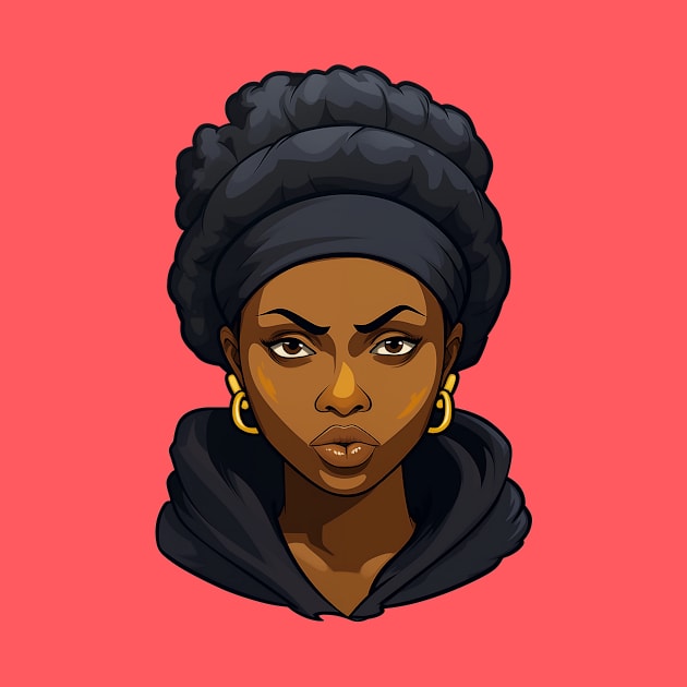 Angry Black Woman by JunkyDotCom