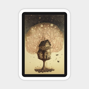 Tree house Magnet