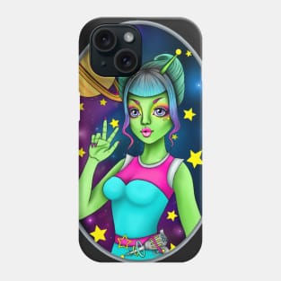 Alien Babe Phone Case