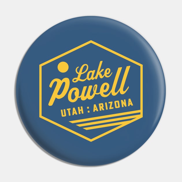 Lake Powell Utah Arizona Camping Hiking Vacation Pin by PodDesignShop