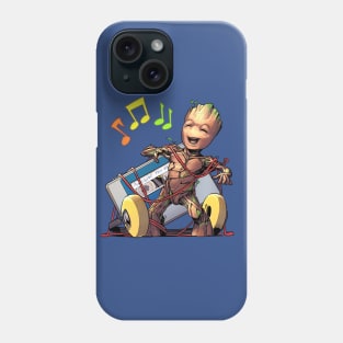 groot the music Phone Case