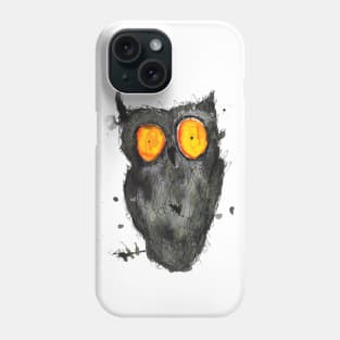 Scary owl Phone Case