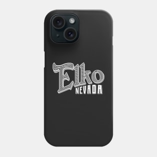 Vintage Elko, NV Phone Case