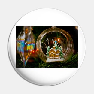 Christmas Xmas Tree Bauble Decoration Pin