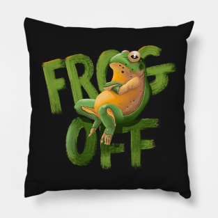 Frog off Pillow