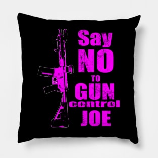 2024 Election Pink Say No To Gun Control Joe Pillow