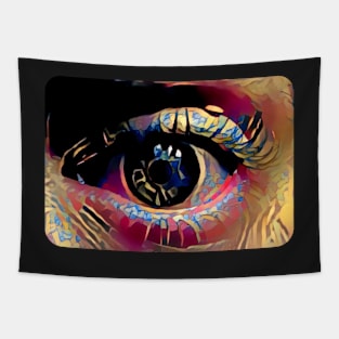 Eye of chitin jewel Tapestry