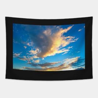 sunset sky Tapestry