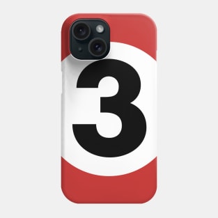 Billiard, Three Ball Phone Case