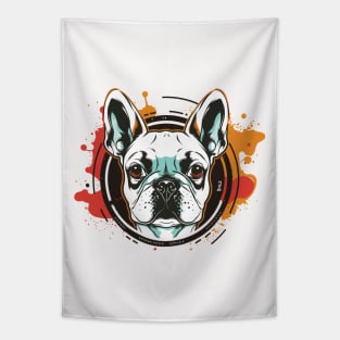 Graffiti Paint French Bulldog Creative Tapestry