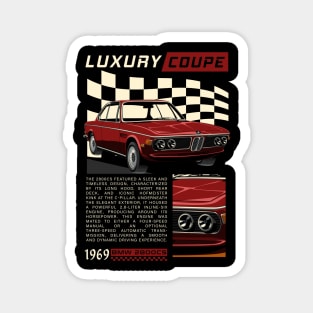 BMW 2800CS Luxury Coupe Magnet