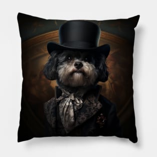 Visionary Maltipoo - Mayor of NYC 1800's Pillow