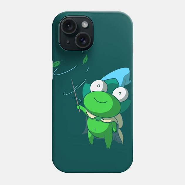 Frog Wizard Phone Case by Leo