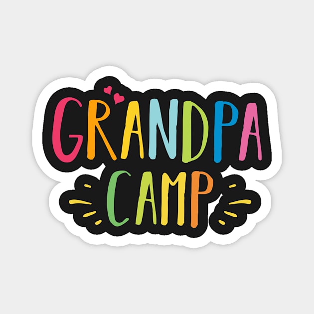 Grandpa Cousin Camp Magnet by zeno27