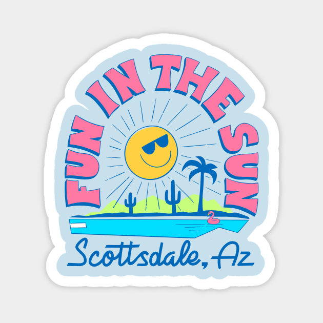 Fun in the Sun Magnet by KelleyDillon