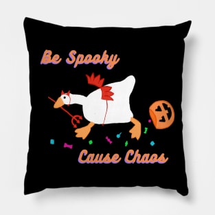 Spooky Goose Pillow