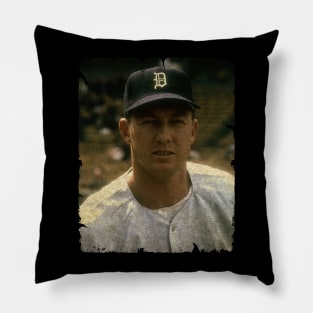 Al Kaline in Detroit Tigers Pillow