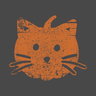 Cute Cat Lover Vintage Style Halloween Pumpkin Costume Idea T-Shirt