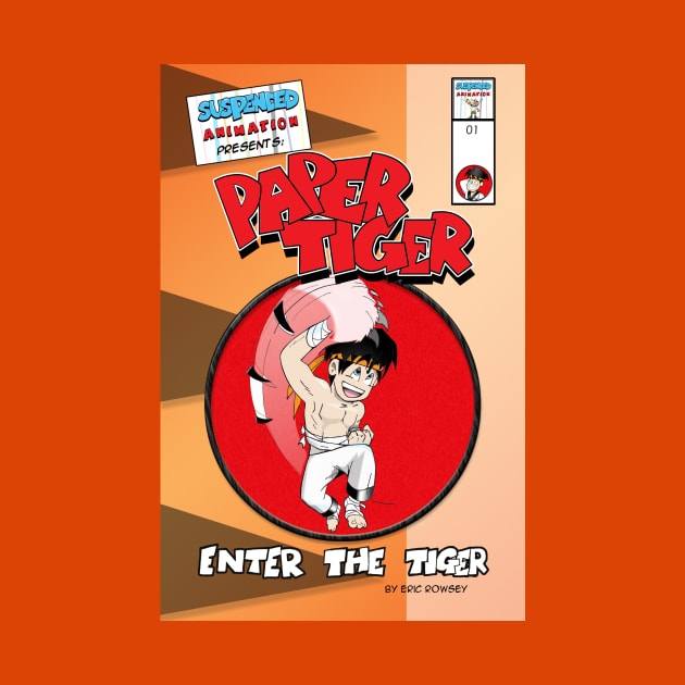 Paper Tiger: Enter the Tiger Cover by tyrone_22