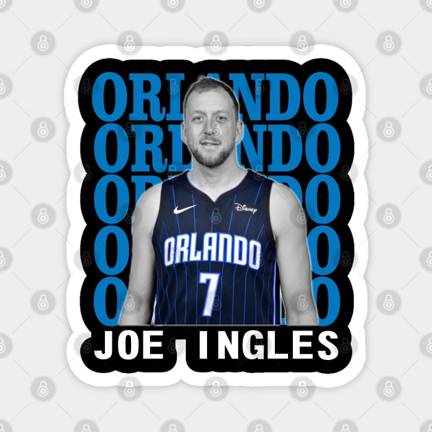 Orlando Magic Joe Ingles 7 Magnet by Thejockandnerd
