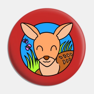 Funny baby deer Pin