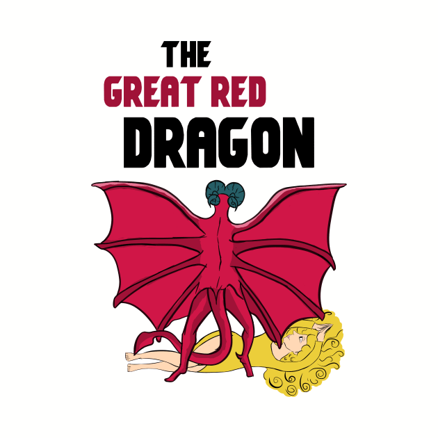 The great red dragon by cypryanus