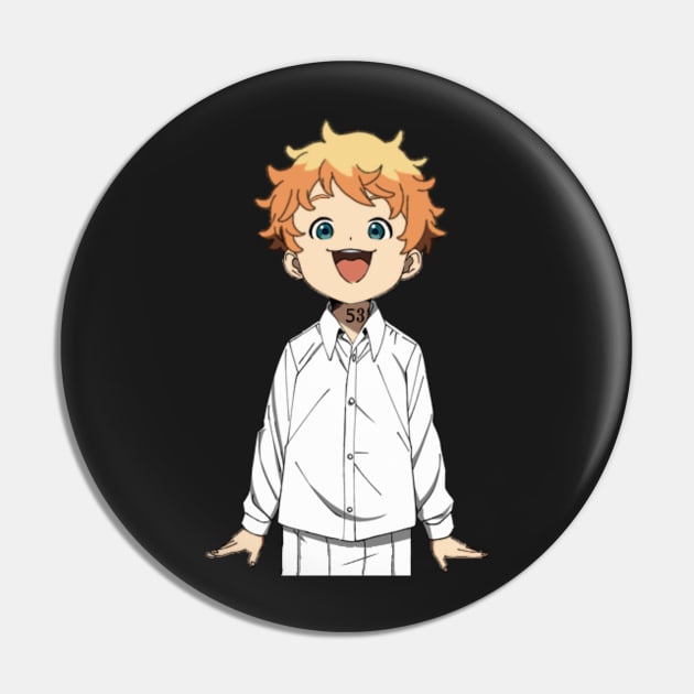 Carol - The Promised Neverland Sticker Pin by Toribit