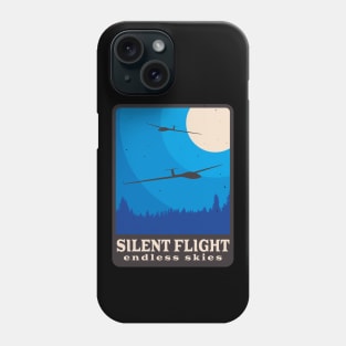 Soaring Fly Aviation Retro Glider Pilot Phone Case