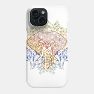 Elephant Mandala Vintage Grunge Phone Case