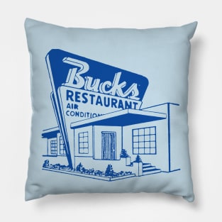 Buck's Restaurant Pillow