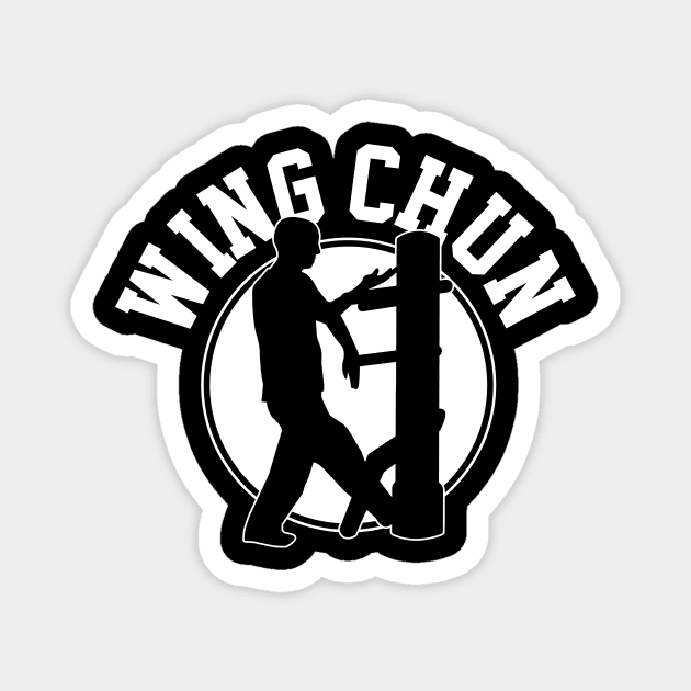 Wing Chun Kung Fu Martial Arts Magnet by CreativeGiftShop