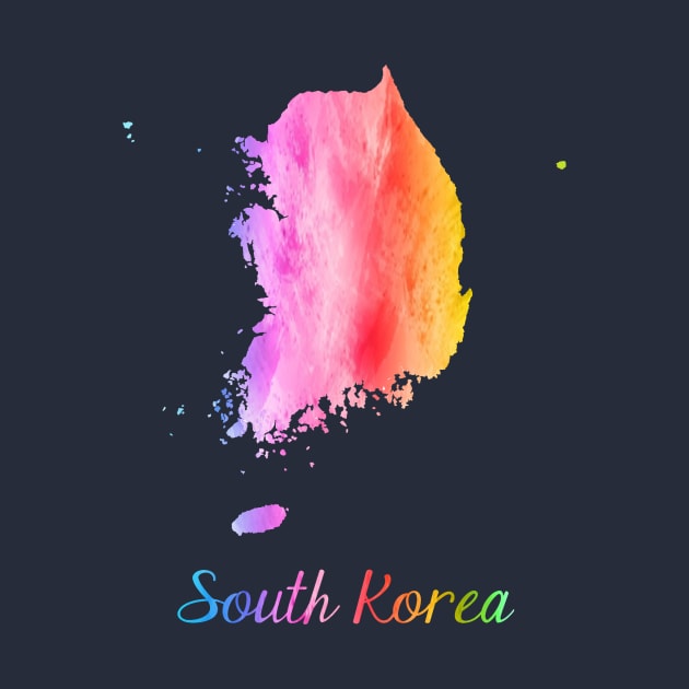 South Korea Tie Dye by MadyJustForFun