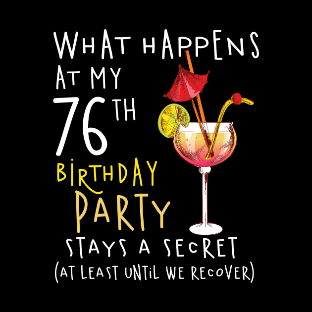 76Th Birthday - What Happens 76Th Birthday by jrgenbode