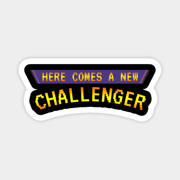 Here Comes a New Challenger Magnet by Bruce Brotherton
