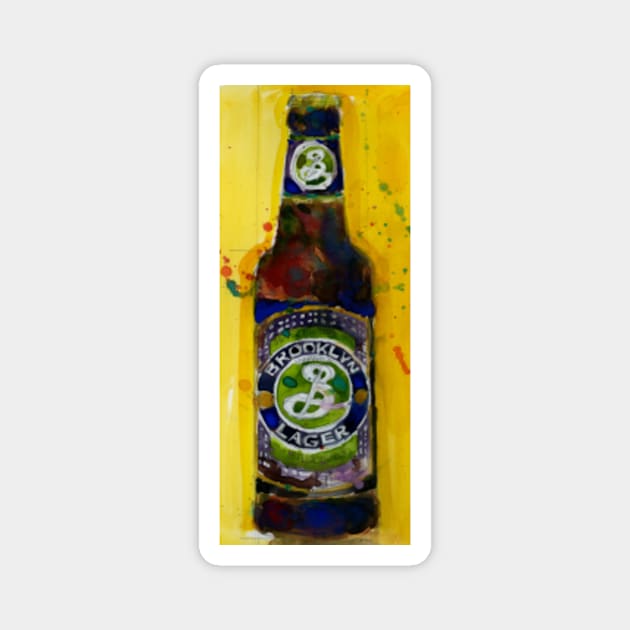 Brooklyn Brewery - Brooklyn Lager Magnet by dfrdesign