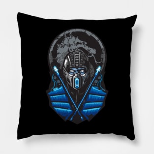 The Blue Warrior Pillow