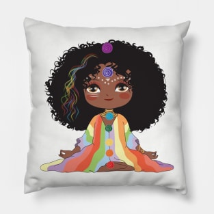 Chakra Kids Goddess Sri Pillow