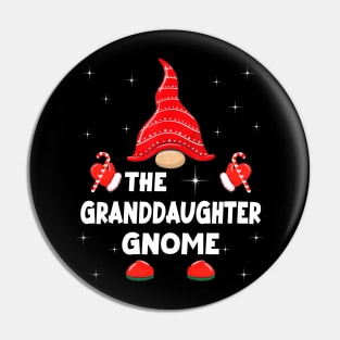 The Granddaughter Gnome Matching Family Christmas Pajama Pin