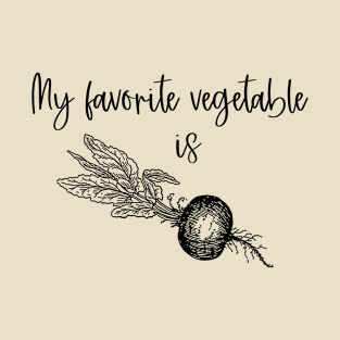 My favorite vegetable T-Shirt