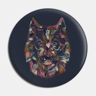 Wild Wolf Pin