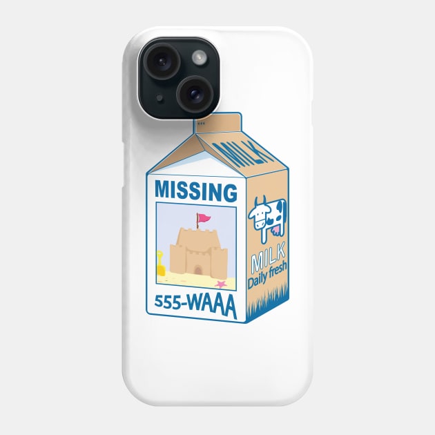 Missing sandcastle Phone Case by Manikool