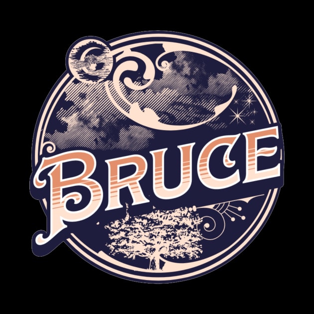 Bruce Name Tshirt by Renata's