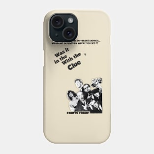 Clue movie t-shirt Phone Case